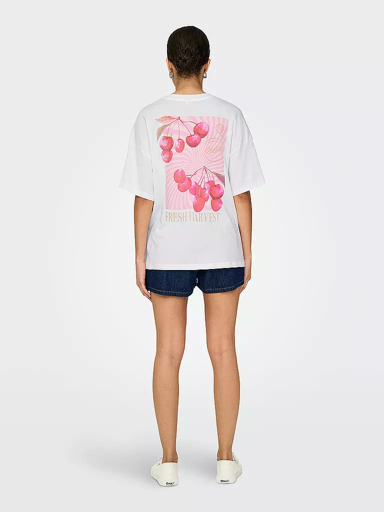 ONLY | T-shirt ONLVIVVI | Blanc