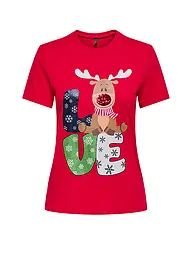 ONLY | T-Shirt ONLXMAS | Rouge