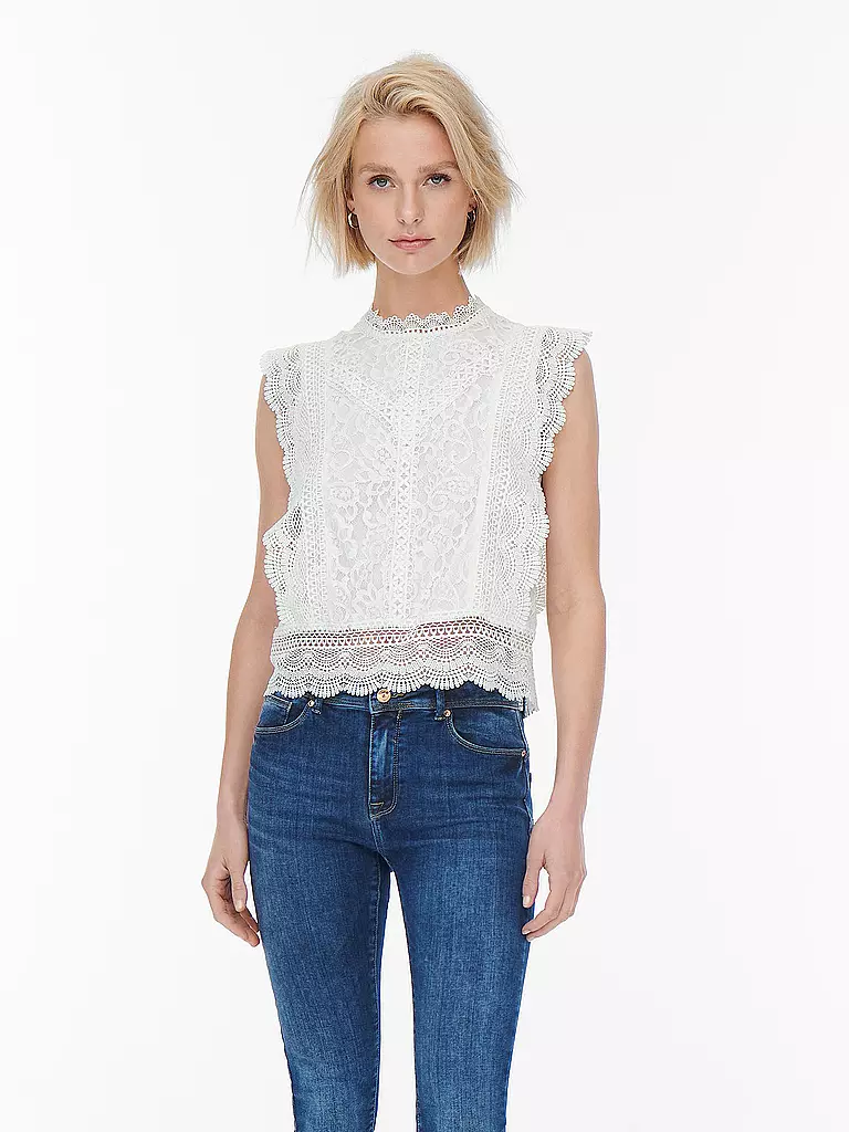 ONLY | Top ONLKARO | weiss