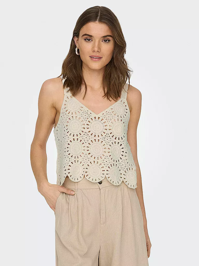 ONLY | Top ONLYVONNE | Crème