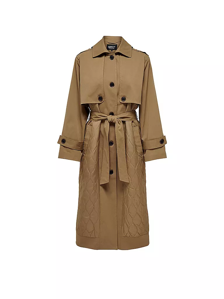 ONLY | Trenchcoat ONLORCHID | Marron clair