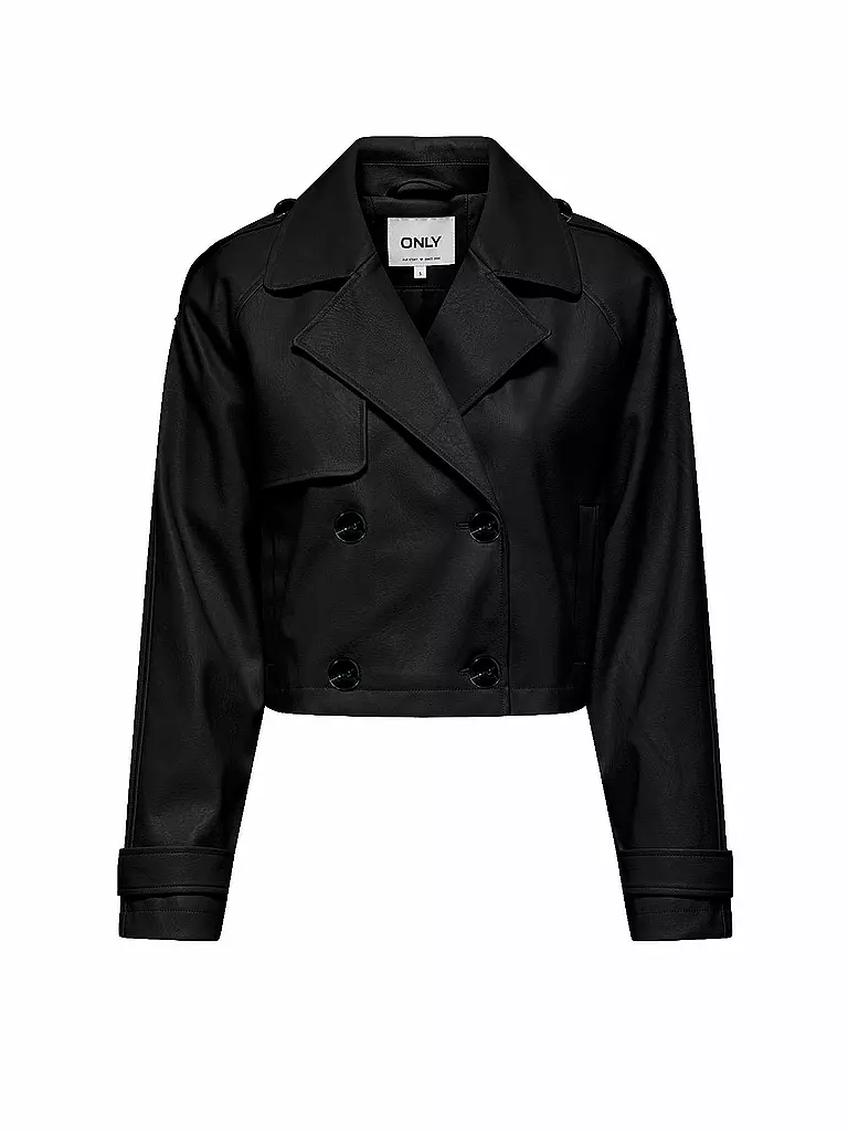 ONLY | Veste aspect cuir ONLAMIA | schwarz