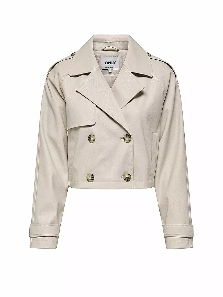 ONLY | Veste aspect cuir ONLAMIA | beige