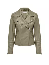 ONLY | Veste aspect cuir ONLGEMMA | Olive