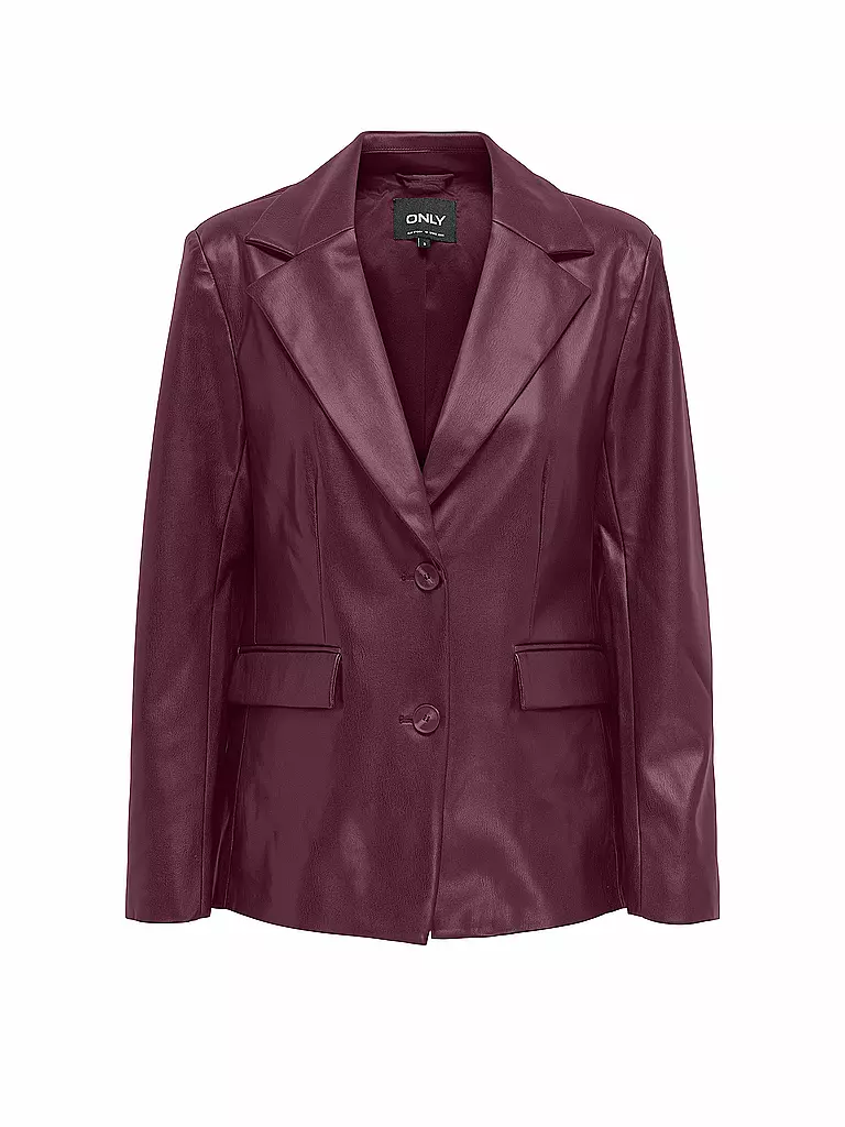 ONLY | Veste aspect cuir ONLVERONA | beere