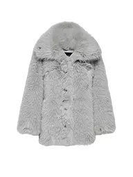 ONLY | Veste aspect fourrure ONLASHIA | Gris clair