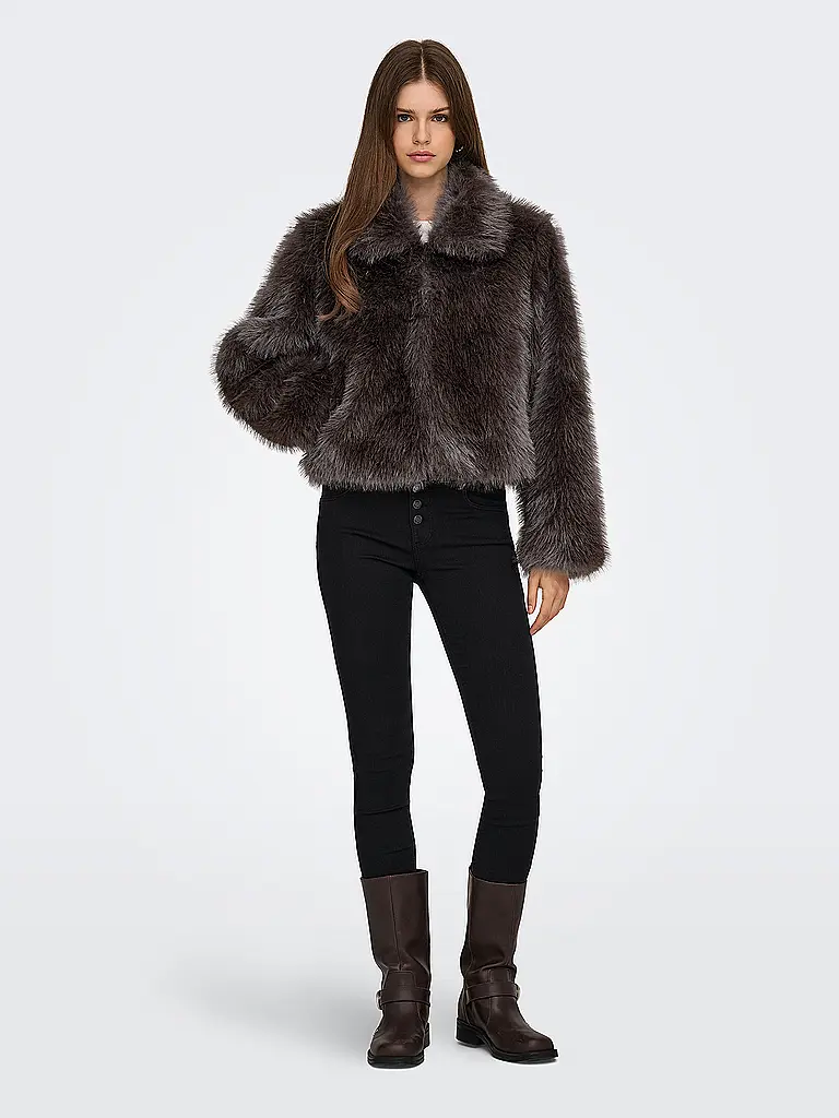 ONLY | Veste aspect fourrure ONLMANNY | Marron