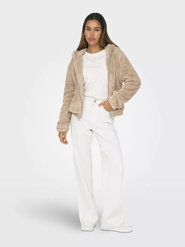 ONLY | Veste aspect fourrure ONLNEWANNA | beige