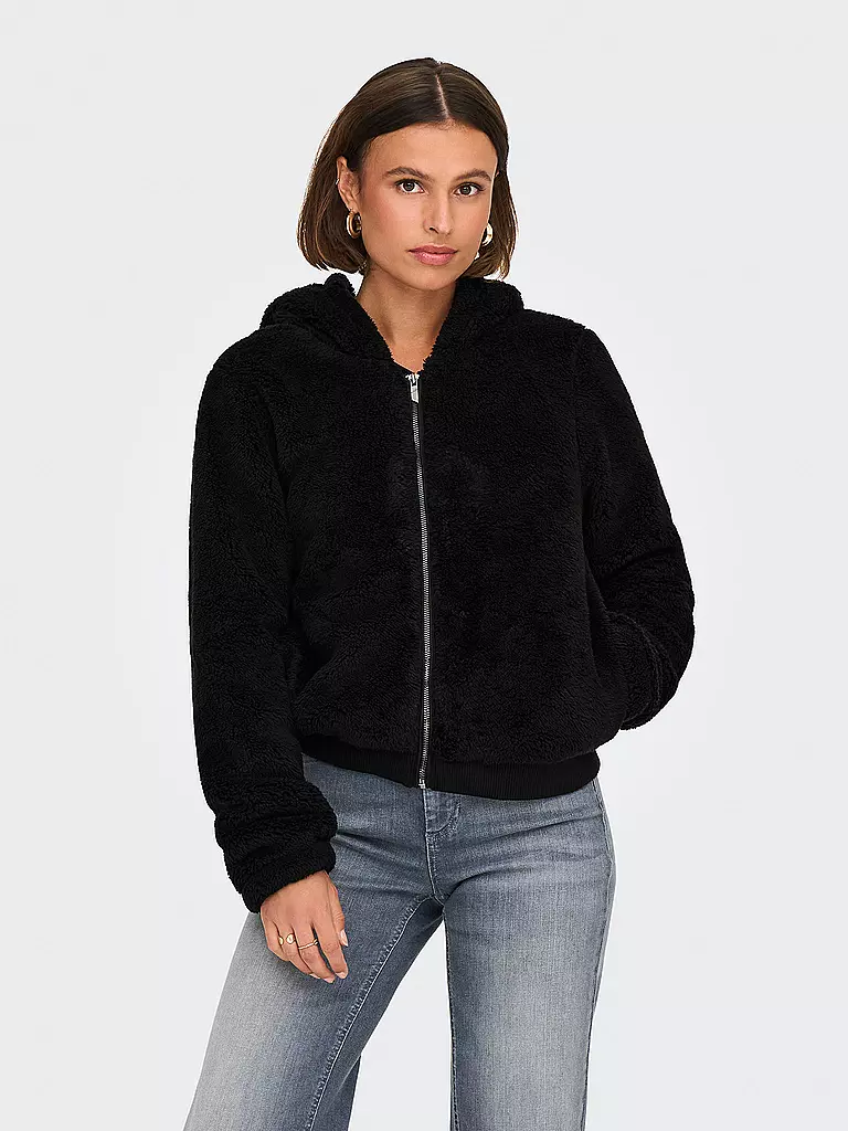 ONLY | Veste aspect fourrure ONLNEWANNA | schwarz