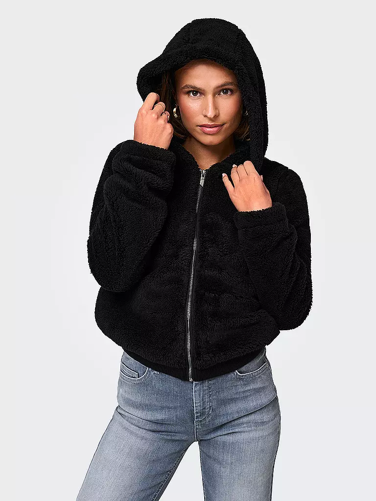 ONLY | Veste aspect fourrure ONLNEWANNA | schwarz