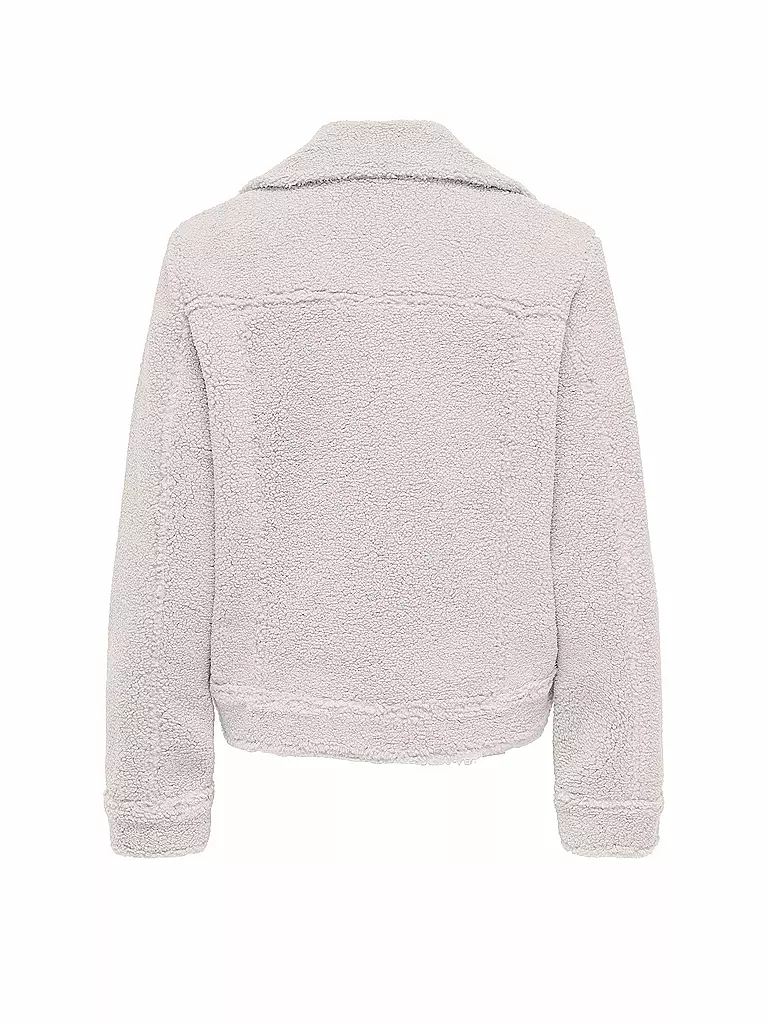 ONLY | Veste aspect fourrure ONLRIO TEDDY BIKER | creme