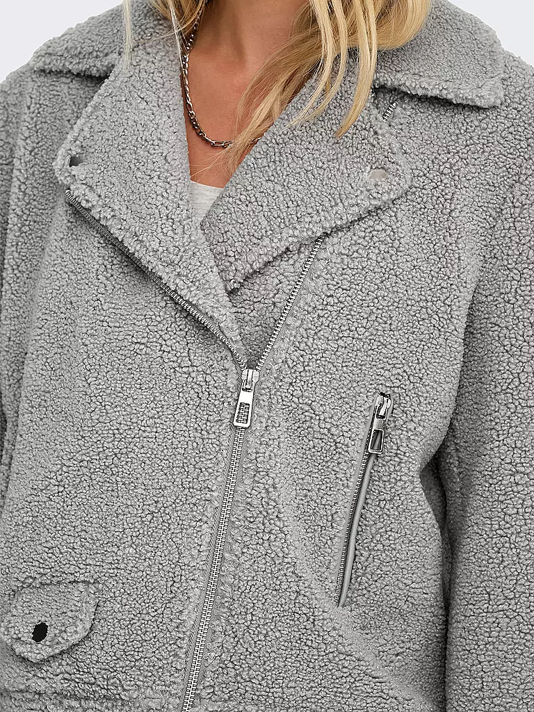 ONLY | Veste aspect fourrure ONLRIO TEDDY BIKER | 
