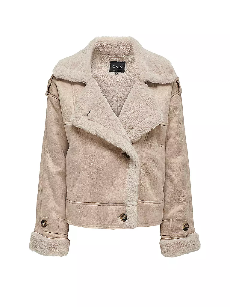 ONLY | Veste aspect fourrure ONLYLVA | beige