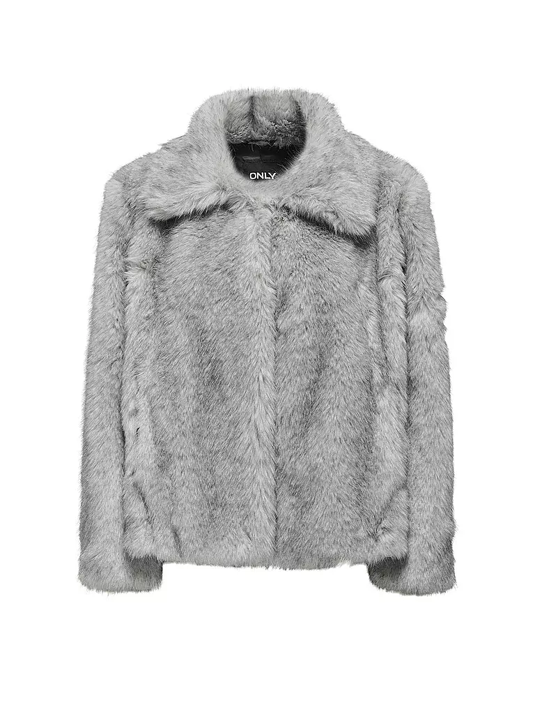ONLY | Veste aspect fourrure | hellgrau