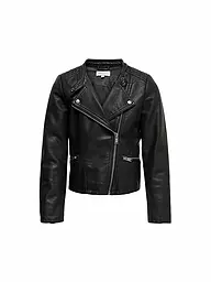 ONLY | Veste de motard en similicuir pour fille KONFREYA | Noir