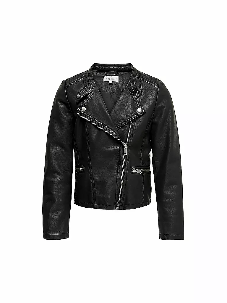 ONLY | Veste de motard en similicuir pour fille KONFREYA | Noir