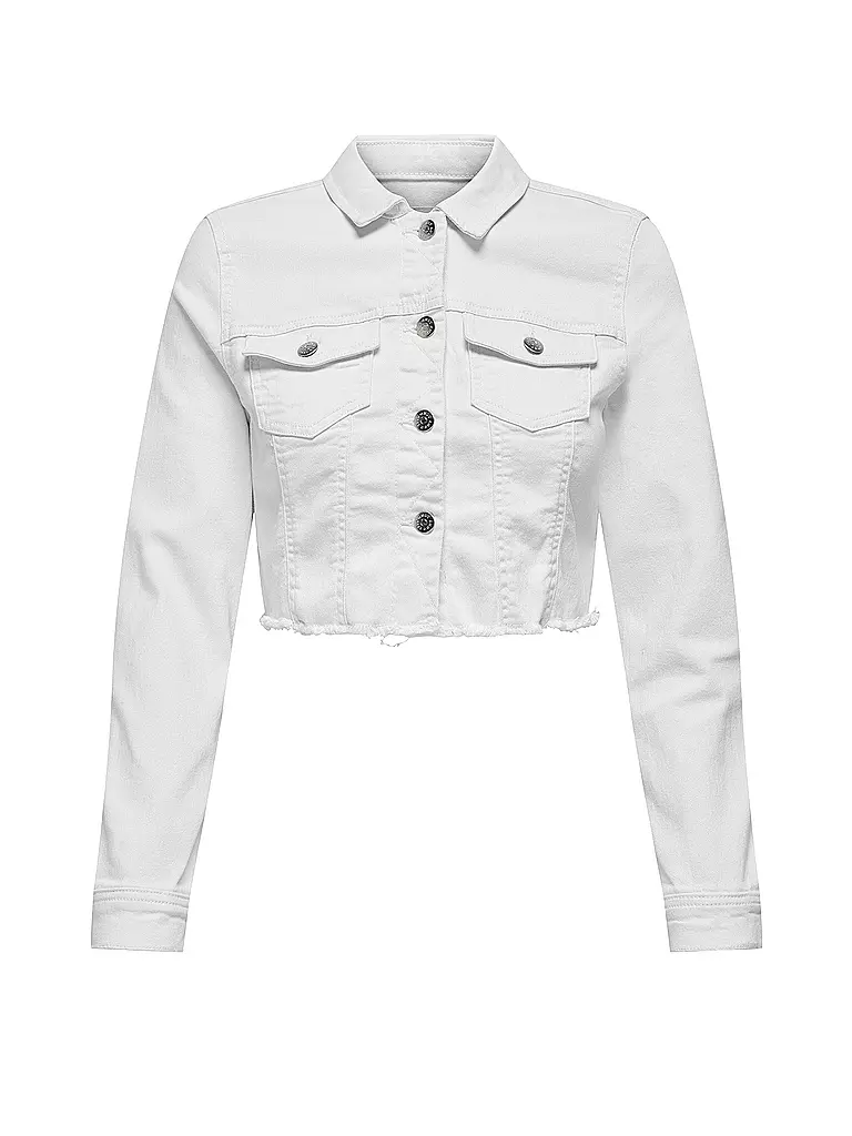 ONLY | Veste en jean ONLWONDER Coupe Courte | weiss