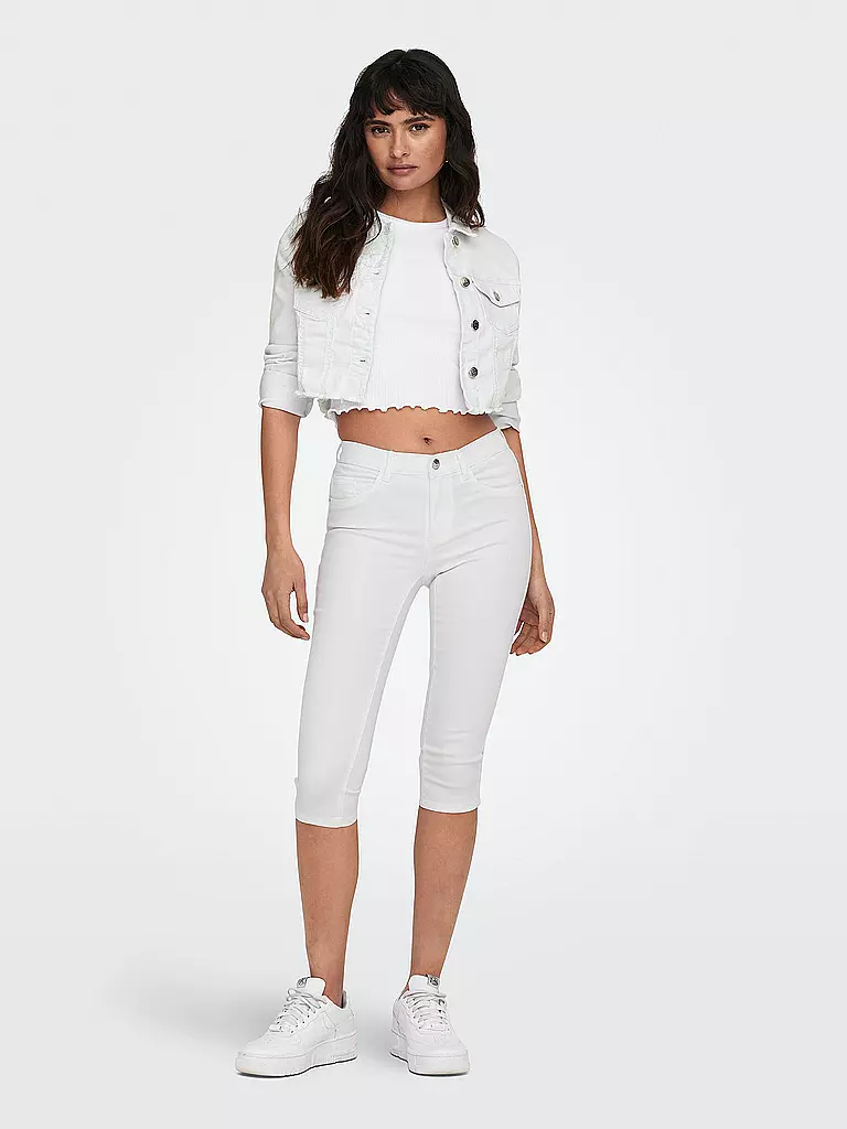 ONLY | Veste en jean ONLWONDER Coupe Courte | weiss