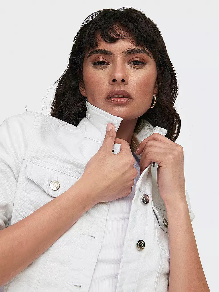 ONLY | Veste en jean ONLWONDER Coupe Courte | weiss