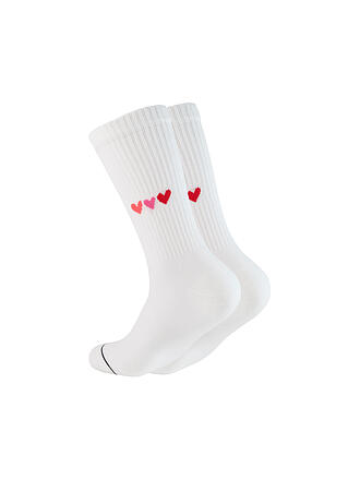 OOLEY | Chaussettes ICON LOVE blanc