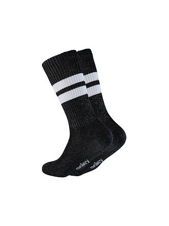 OOLEY | Chaussettes ELECTRA LUNGO black sky