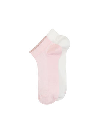 OOLEY | Lot de 2 paires de chaussettes ELEGANT S. Rose/Blanc
