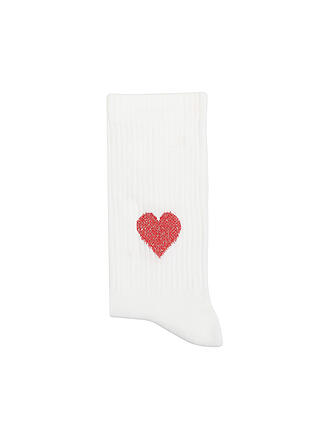 OOLEY | Chaussettes ICON glitter love red