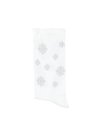 OOLEY | Nom du produit: Chaussettes Chaussettes ICON XMAS snowflake
Marque: OOLEY
Couleur: blanc
Catégories: Mode,Femme

Matériel: Coton,Stretch