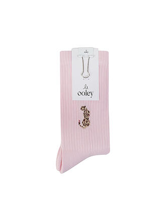 OOLEY | Chaussettes ICON Leo Rose Rosa