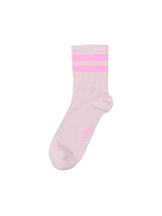 OOLEY | Chaussettes STARLIGHT Rose Néon