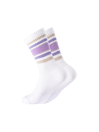 OOLEY | Chaussettes SPORTY GLITTER lavande