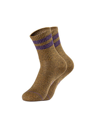 OOLEY | Chaussettes STARLIGHT glitter moss