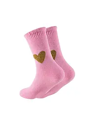 OOLEY | Chaussettes CASHMERE ELEGANCE | Rose vif