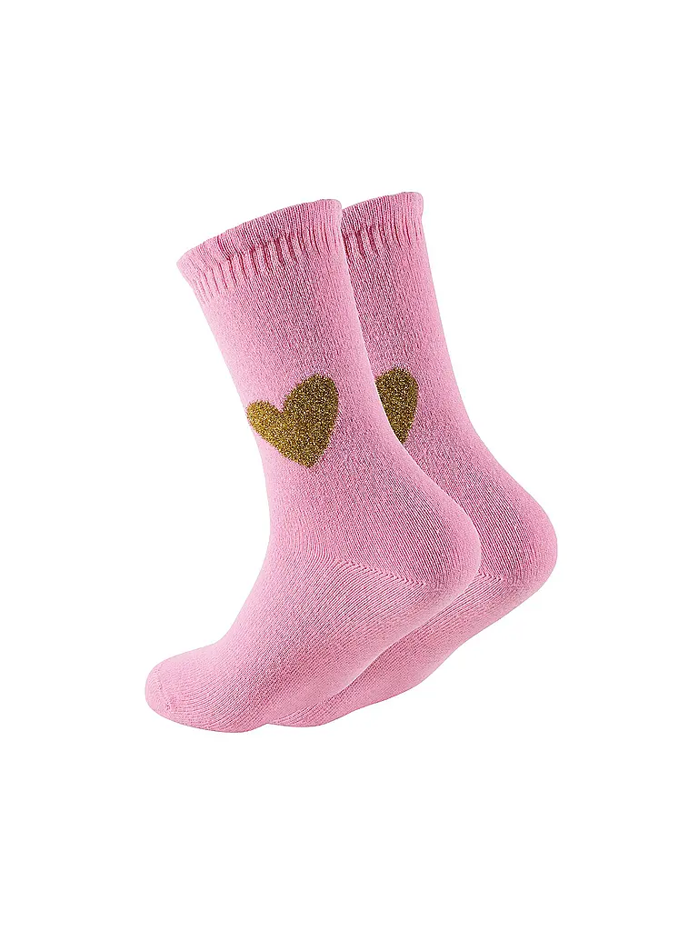 OOLEY | Chaussettes CASHMERE ELEGANCE | Rose vif