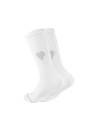 OOLEY | Chaussettes ICON GLITTER LOVE blanc | Blanc