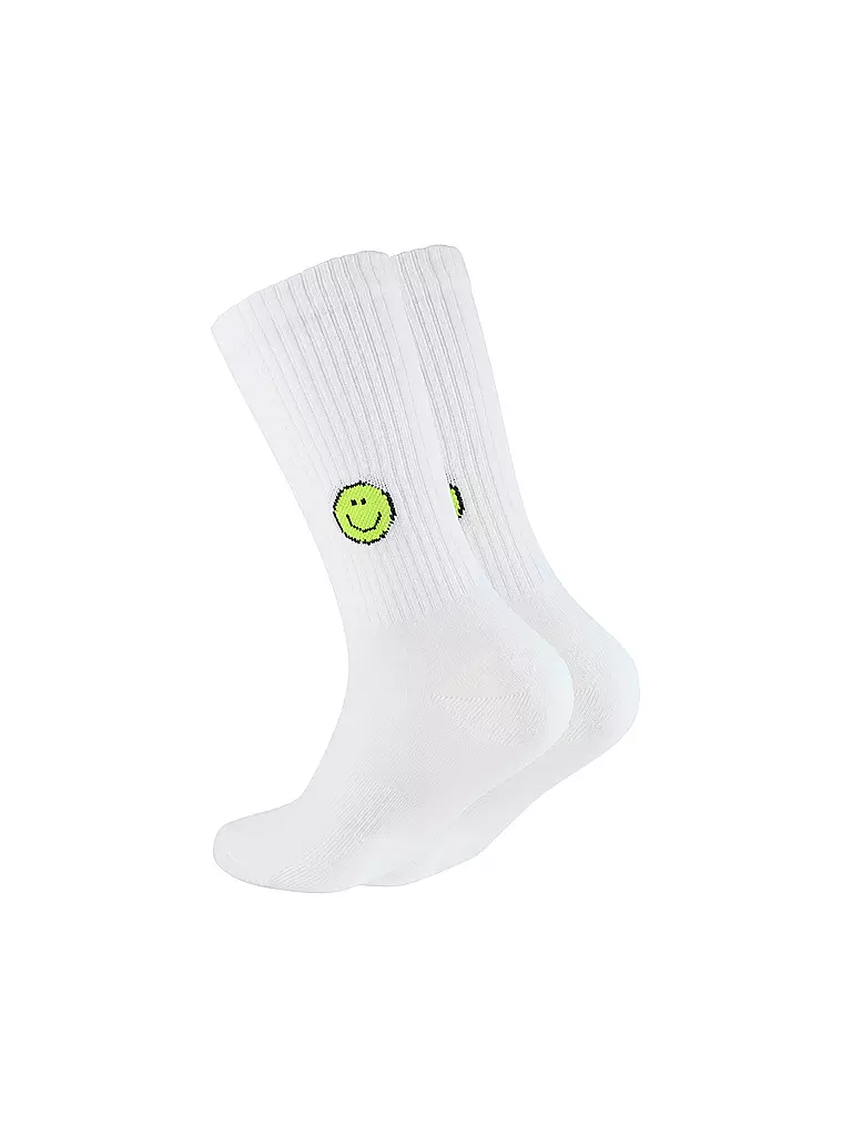 OOLEY | Chaussettes ICON LEMON SMILE blanc | weiss