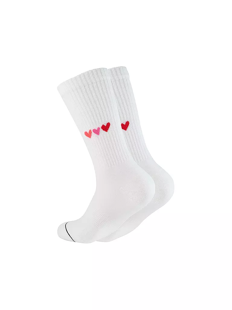 OOLEY | Chaussettes ICON LOVE blanc | weiss