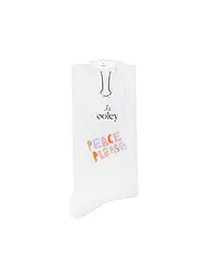 OOLEY | Chaussettes ICON Peace Please blanc | Blanc