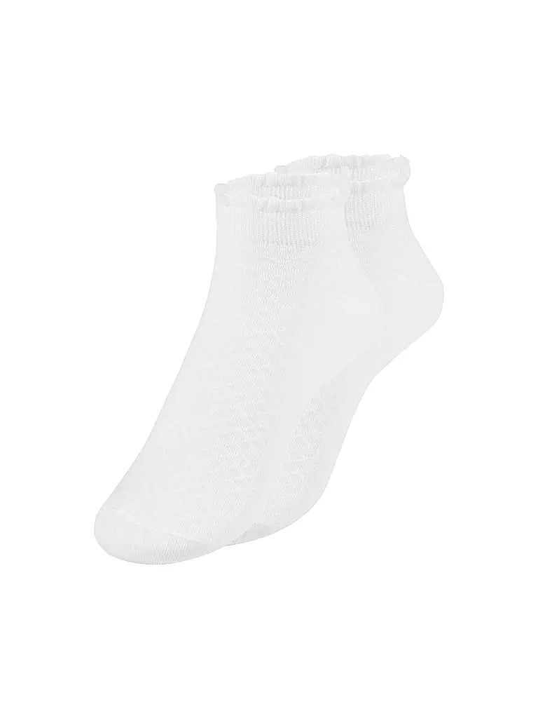 OOLEY | Chaussettes lot de 2 ELEGANT S. Blanc cassé | creme