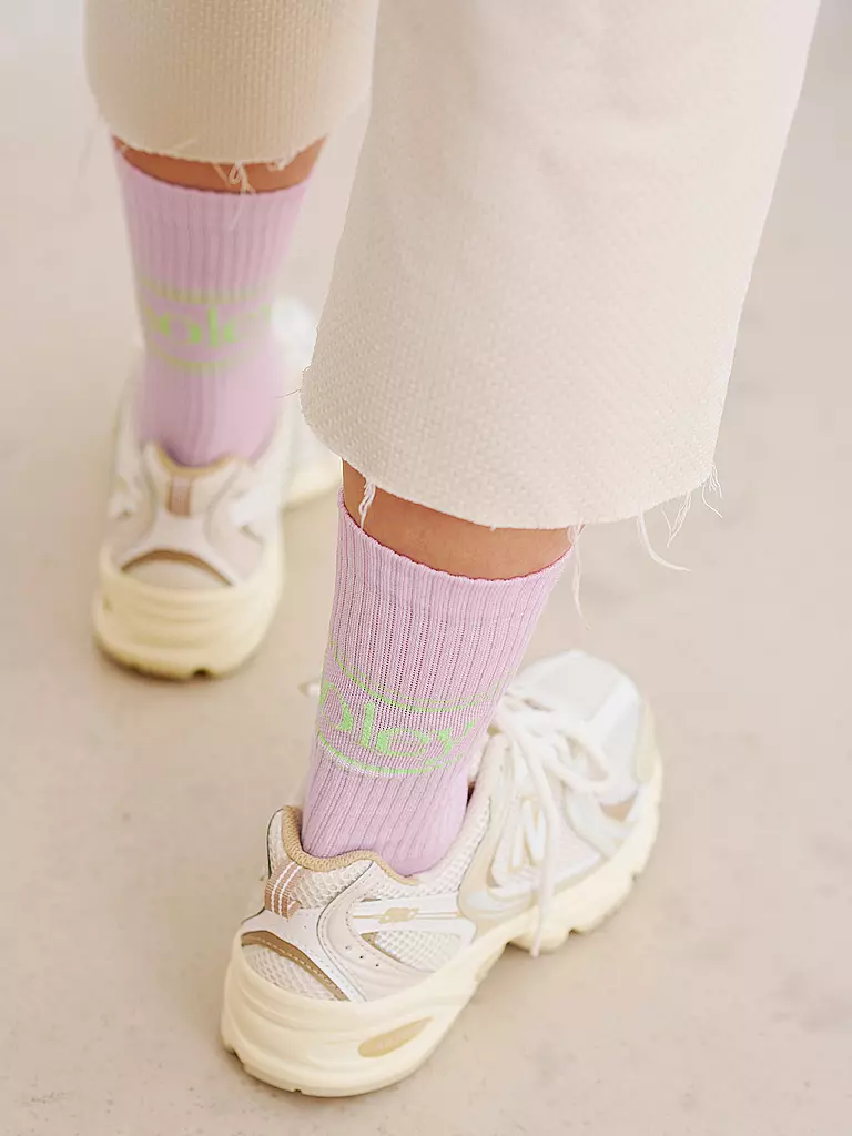 OOLEY | Chaussettes NEON 1 PASTEL lavande | 