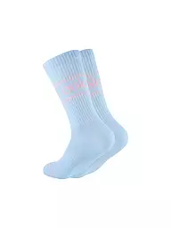 OOLEY | Chaussettes NEON 1 PASTEL ocean breeze | Bleu clair