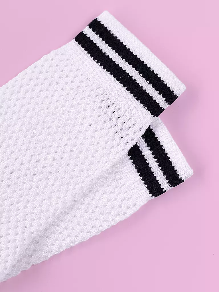 OOLEY | Chaussettes NET blanc cassé | 