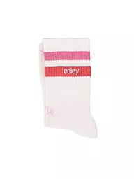 OOLEY | Chaussettes STREETMOOD ivory glitter | Blanc