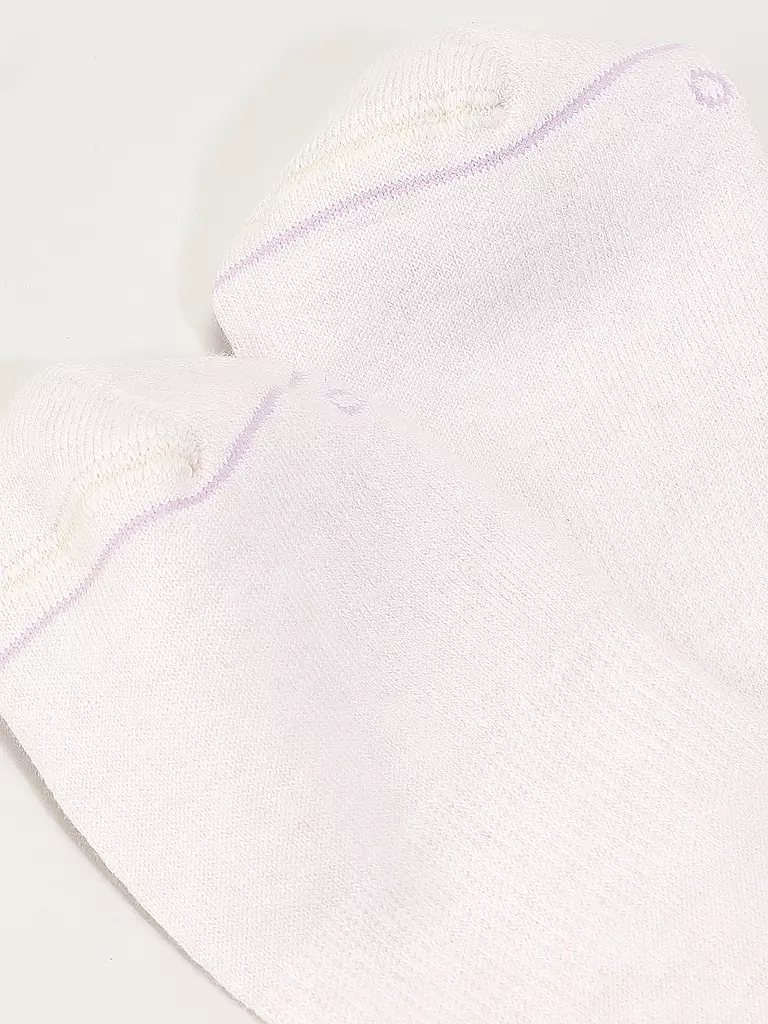 OOLEY | Chaussettes STREETMOOD lilac glitter | weiss