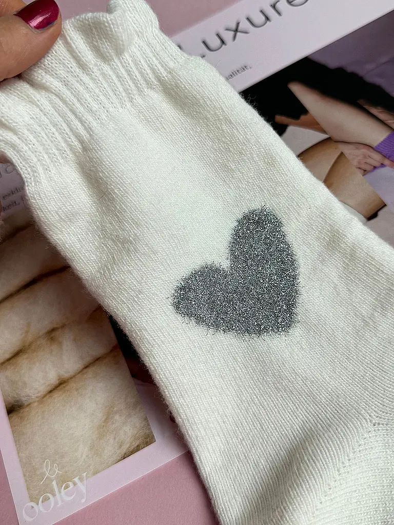 OOLEY | Chaussettes | Crème