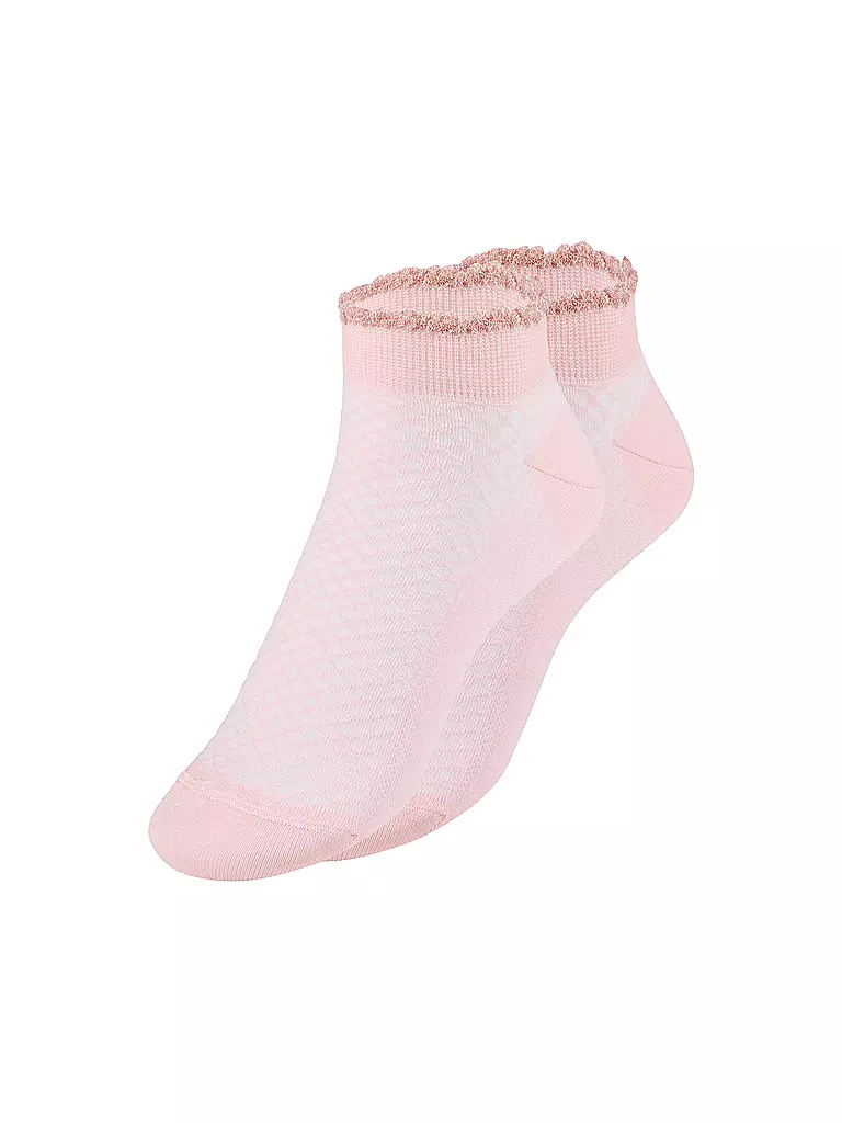 OOLEY | Lot de 2 paires de chaussettes ELEGANT S. Rose/Blanc | 