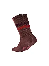 OOLEY | Socken ELECTRA LUNGO chilli red | Rouge