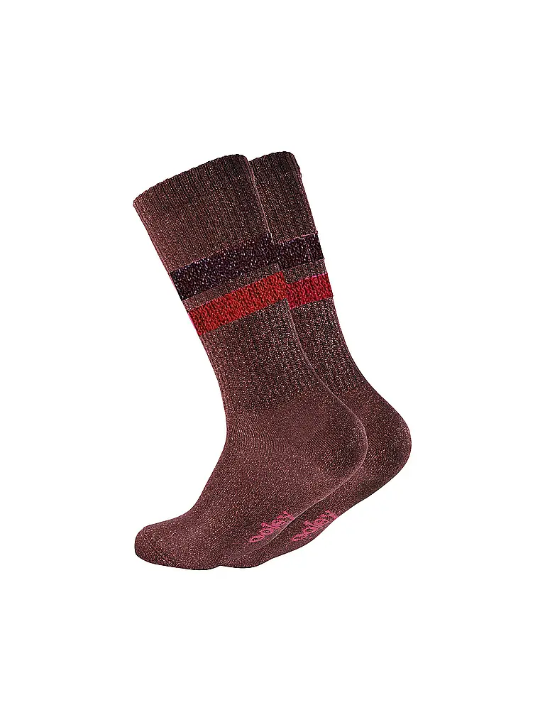 OOLEY | Socken ELECTRA LUNGO chilli red | Rouge