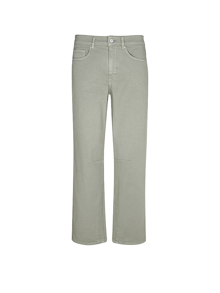 Jeans Coupe Droite MELLY RELAX vert clair 40/L28