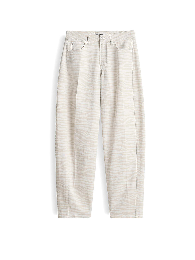 Jeans Balloon Fit MARI CLEAR ZEBRA crème 34/L28